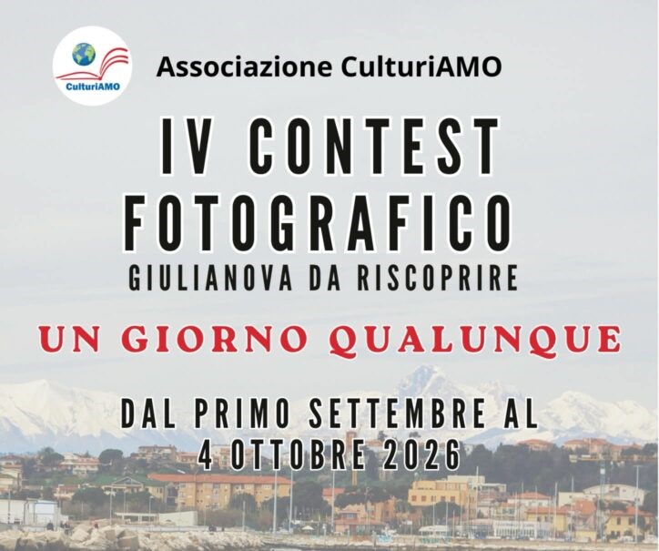 Giulianova, torna il contest fotografico “Giulianova da Riscoprire” con il tema “Un giorno qualunque”