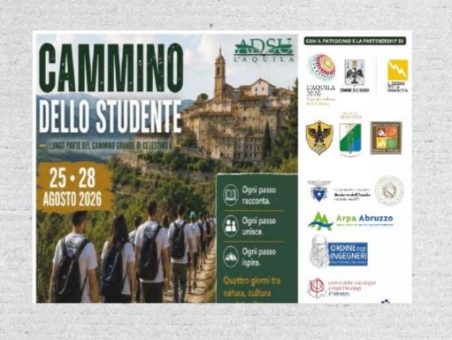 Il primo “Cammino dello Studente” tra storia, natura e cultura dell’Abruzzo interno