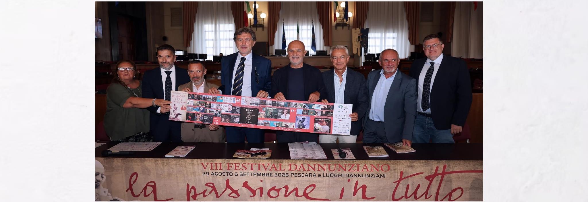 Festival d’Annunzio 2026: al via dal 26 agosto un ricco calendario di eventi tra cultura e tecnologia