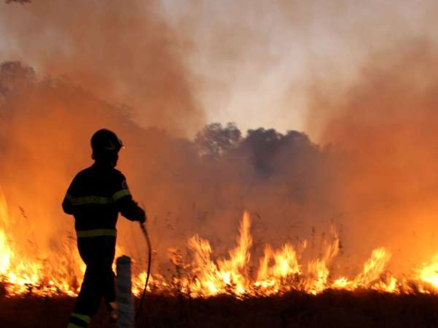 Notte di fuoco nel Teramano: domati due incendi a Sparazzano e Castilenti