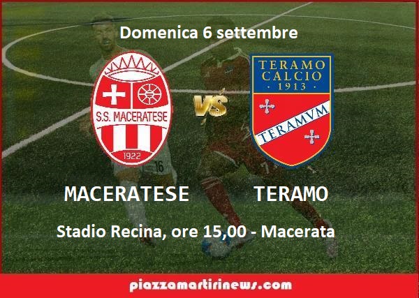 Calcio serie D/F. Si comincia: Maceratese vs Teramo, ore 15, Stadio Recina – Il Notaresco aspetta l’Ancona e il Giulianova il Fossombrone – L’esordio della Santegidiese – Aggiornamento: In coda risultati e classifica