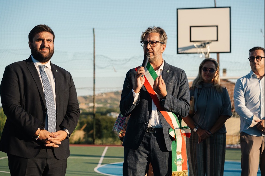 Roseto, riqualificato il campetto sportivo di via Grecia a Voltarrosto
