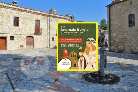 “Con Lucrezia Borgia a Castiglione della Valle”: due giornate tra spettacoli medievali e cena a tema