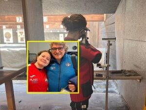 Francesca Merli ai Campionati italiani di tiro a segno. Il ritorno dopo il bronzo del 2024