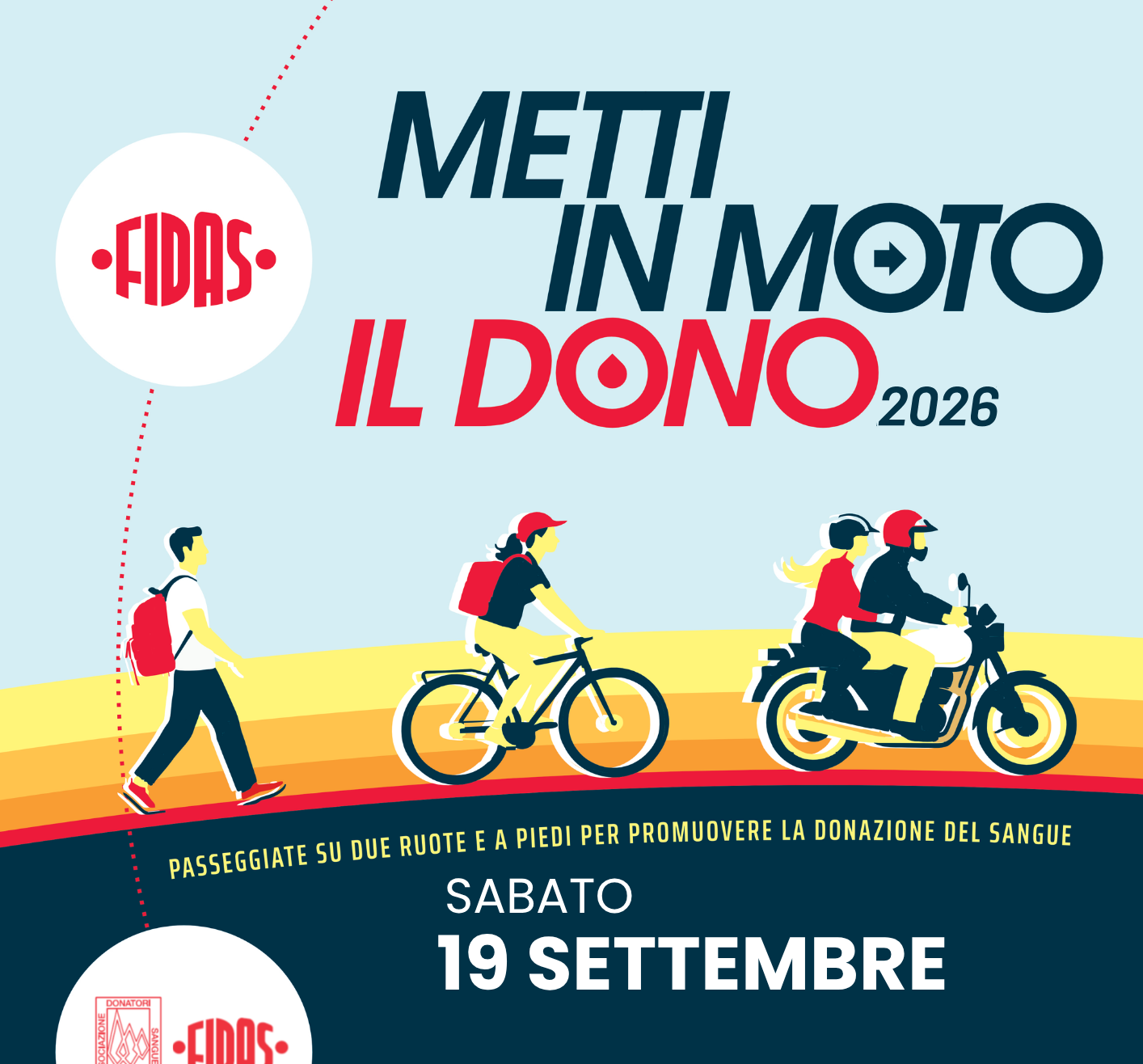 Una giornata per il dono del sangue: sport e solidarietà in marcia tra Teramo e Civitella