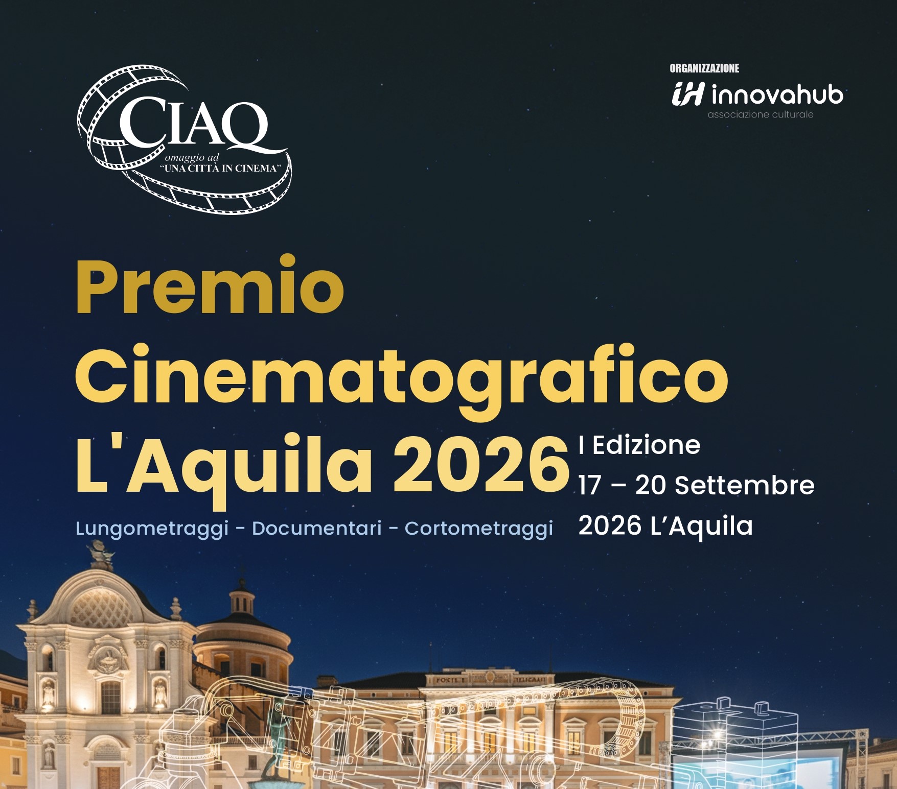 Settantanove opere in quattro giorni: parte CiAq, il nuovo festival aquilano