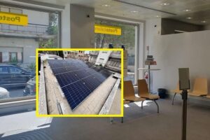 Alba Adriatica. Completato l’impianto fotovoltaico all’ufficio postale nell’ambito del progetto Polis. E’ il 15° in Provincia
